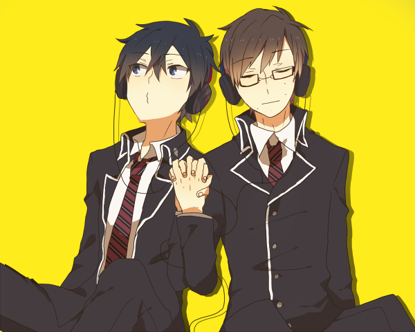 okumura rin and okumura yukio (ao no exorcist) drawn by shigure_wasa