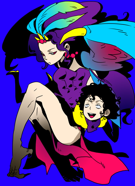 kars and magenta magenta (jojo no kimyou na bouken and 2 more) drawn by katori_(katokichi)