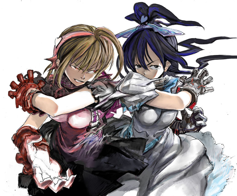 misumi nagisa, yukishiro honoka, cure black, and cure white (precure and 1 more) drawn by kodama_yuuki