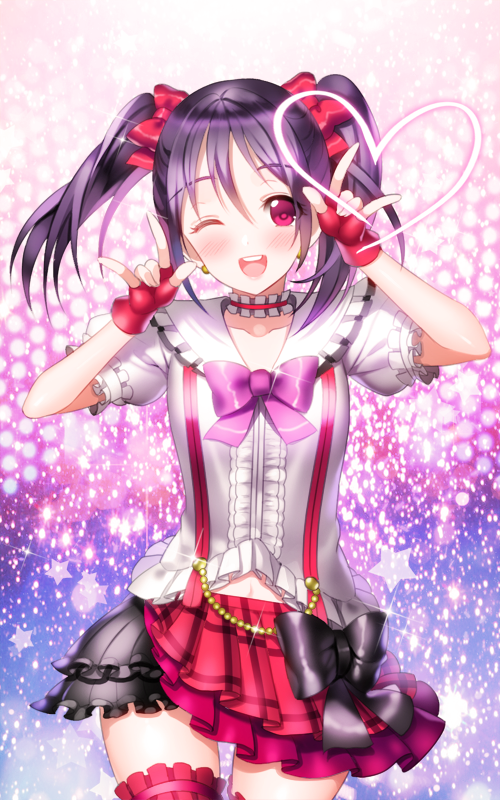 yazawa nico (love live! and 1 more) drawn by aile_(crossroads)