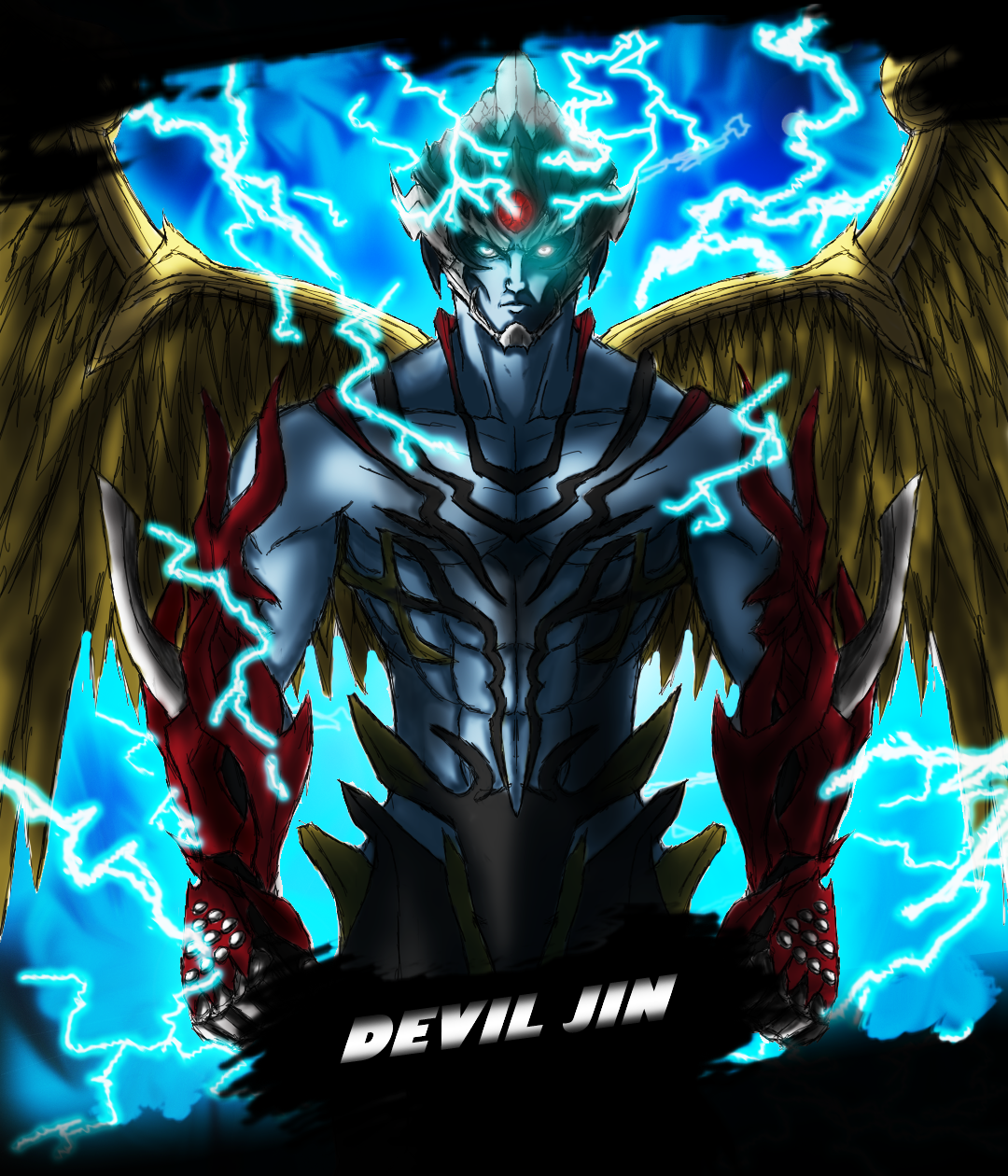 kazama jin and devil jin (tekken and 1 more) drawn by mmduser23 | Danbooru
