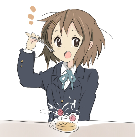 hirasawa yui (k-on!) drawn by core_(mayomayo)