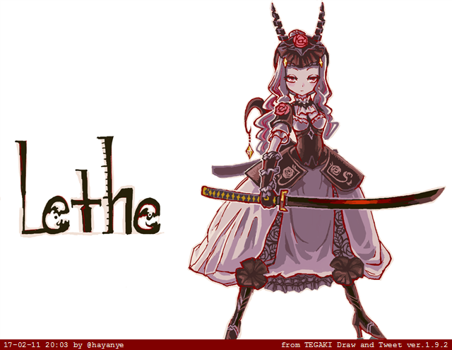 lethe (mahou shoujo ikusei keikaku and 1 more) drawn by hayanye