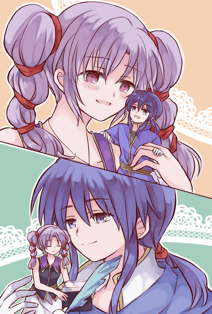 seliph and tine (fire emblem and 1 more) drawn by kitano_373