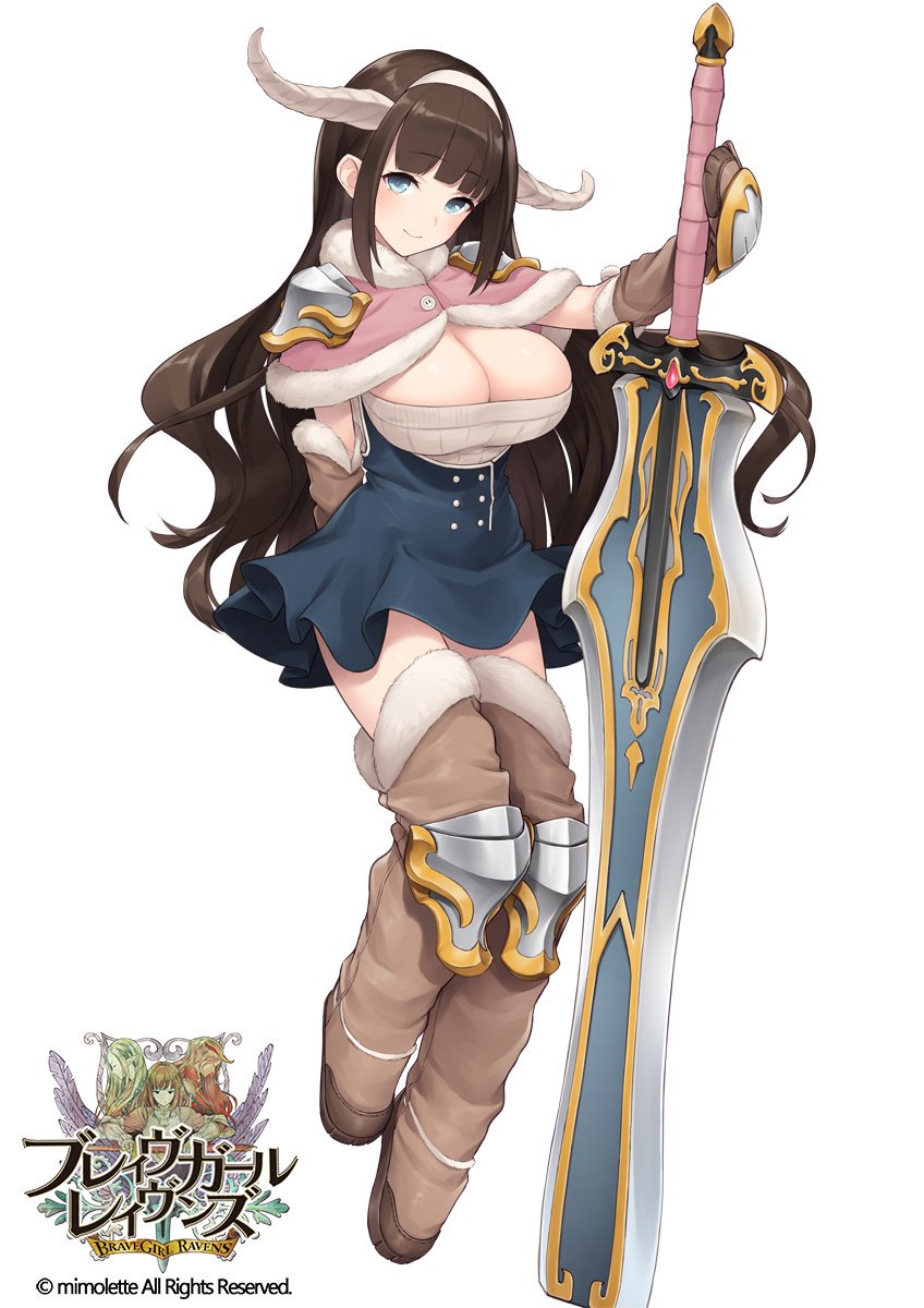 miruru dize (brave girl ravens) drawn by f-cla