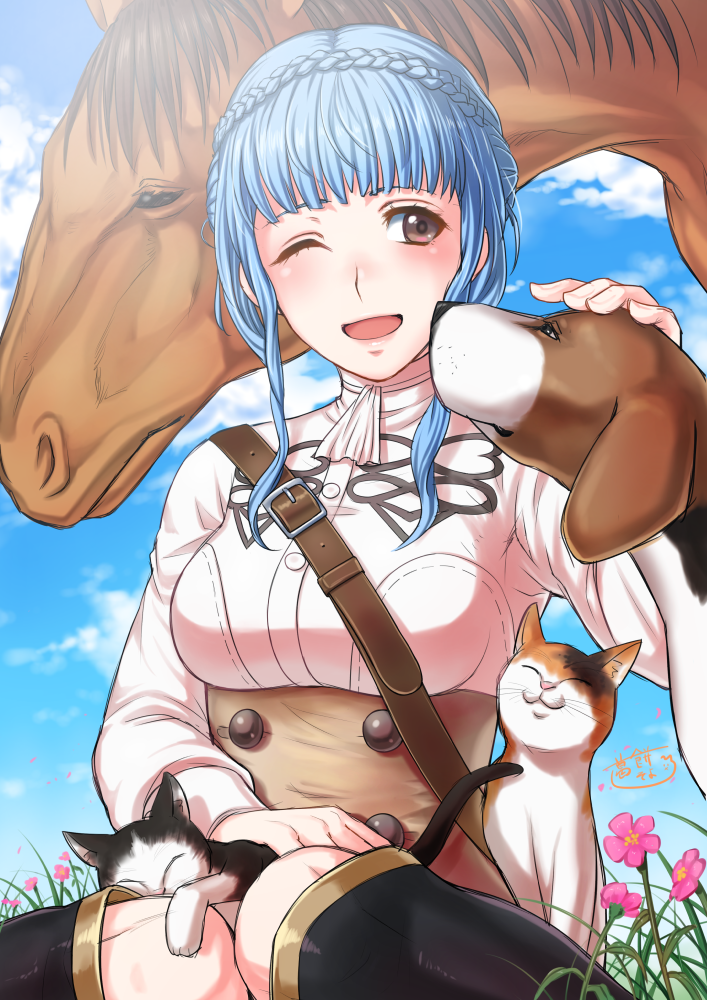marianne von edmund (fire emblem and 1 more) drawn by soyo2106