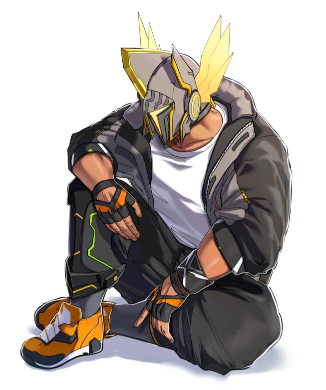 protagonist (phantasy star and 1 more) drawn by hakidashi_11