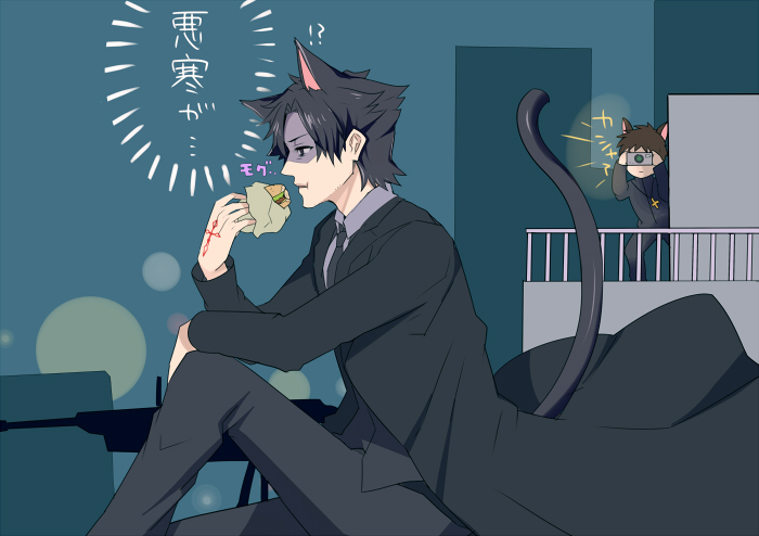 kotomine kirei and emiya kiritsugu (fate and 1 more) drawn by matsurikay2