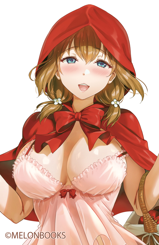 little red riding hood (original and 2 more) drawn by kitiroku
