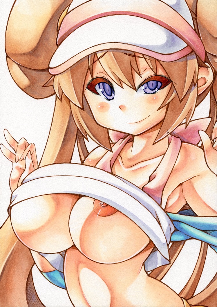 rosa (pokemon and 1 more) drawn by yutakasan-love