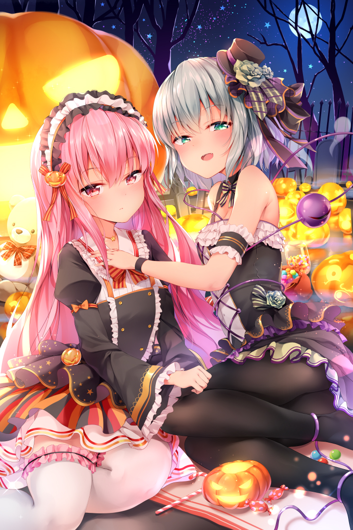 komeiji koishi and hata no kokoro (touhou) drawn by chen_bin