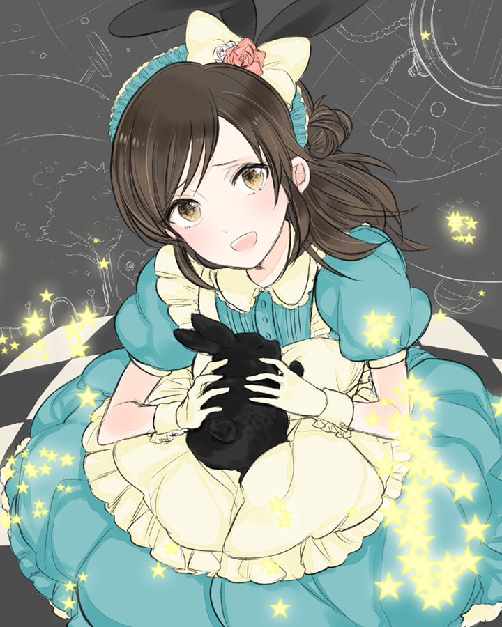 tachibana arisu and alice (idolmaster and 2 more) drawn by mikupo_(lomit)