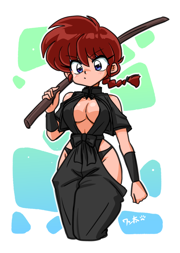 ranma-chan (ranma 1/2) drawn by wanta_(futoshi)