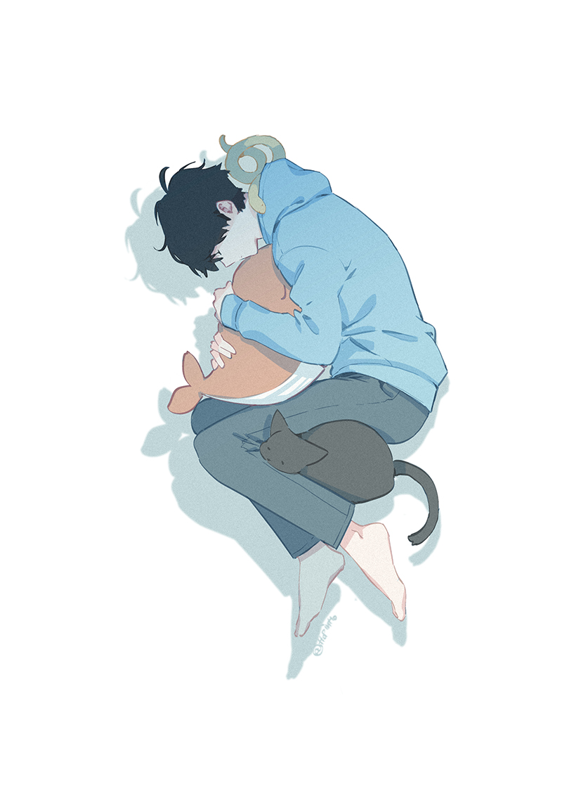 park moo-hyun (eoduun badaui deungbul-i doeeo) drawn by ttopintto