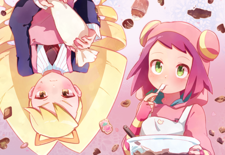 sonia strumm and luna platz (mega man and 1 more) drawn by kika_tohoku