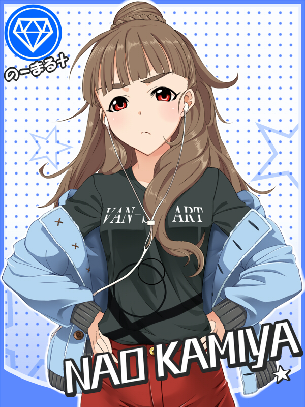 kamiya nao (idolmaster and 1 more) drawn by haruichi_(komikal)