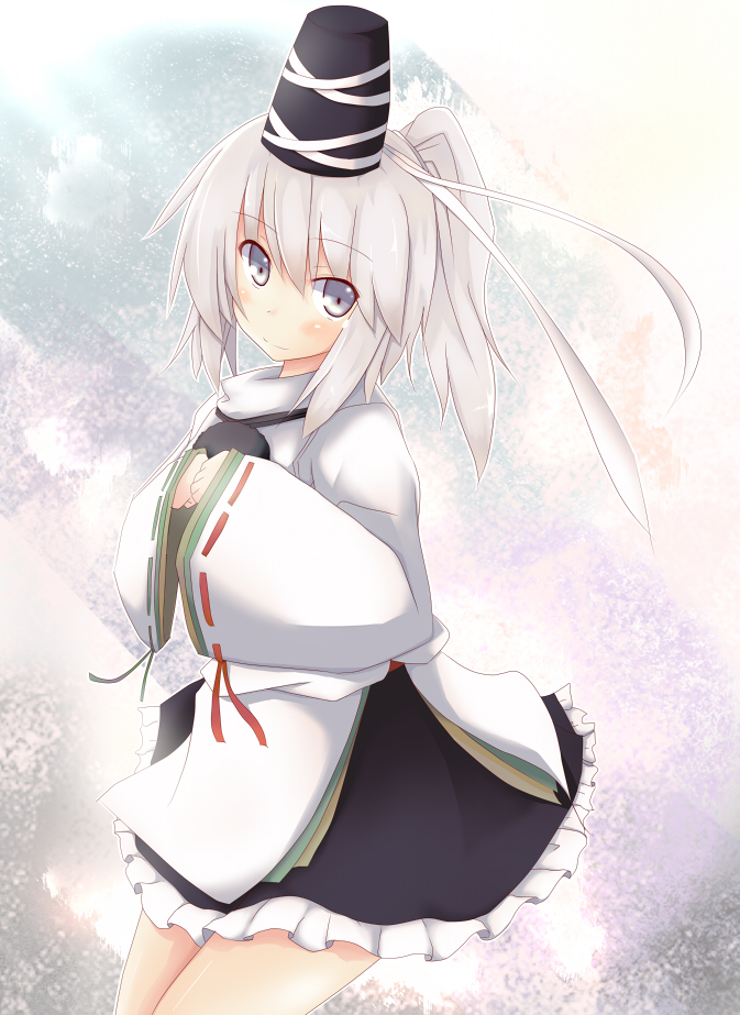 mononobe no futo (touhou) drawn by nijou_makoto