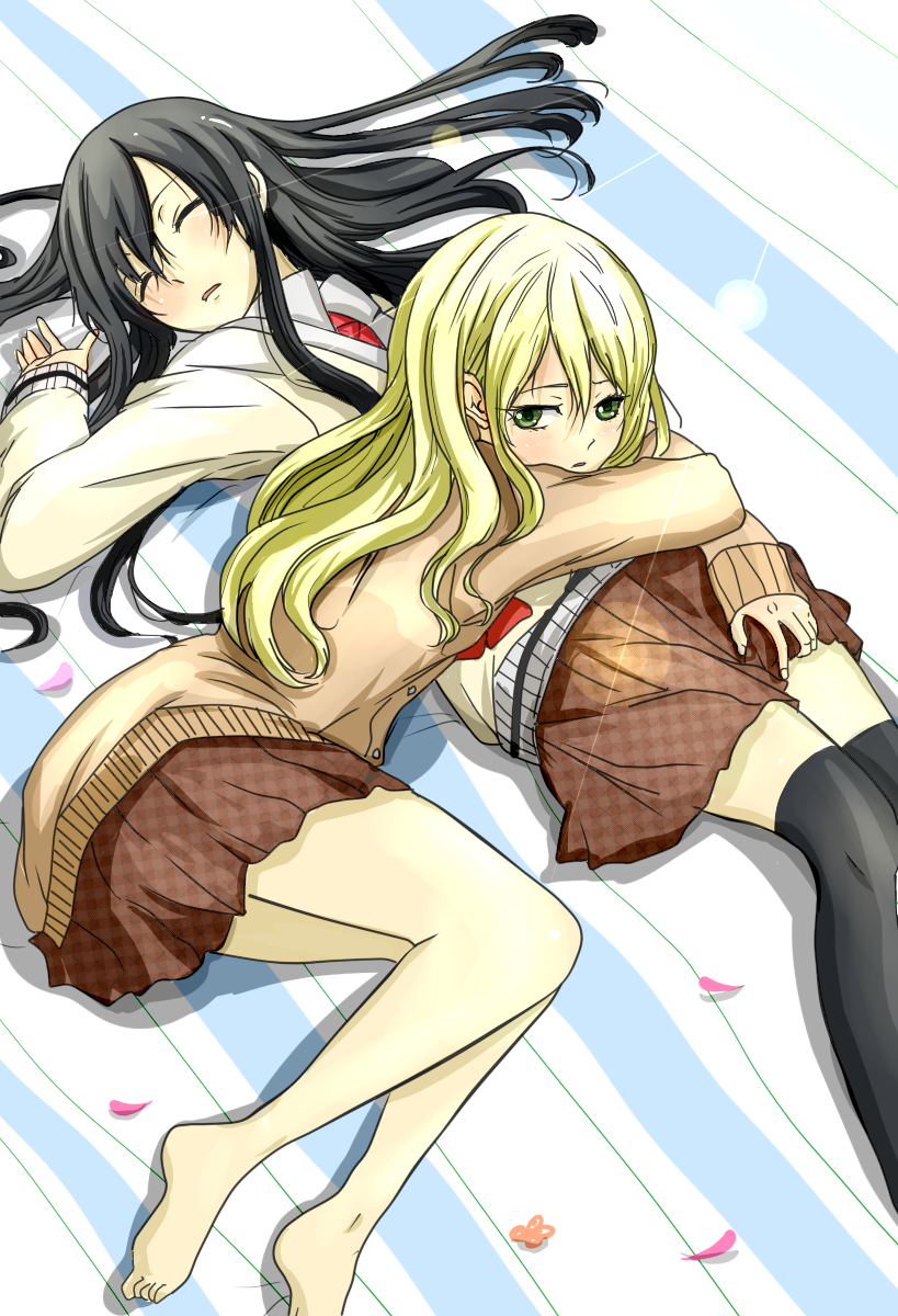 aihara yuzu and aihara mei (citrus) drawn by kotou_(ko-tou)