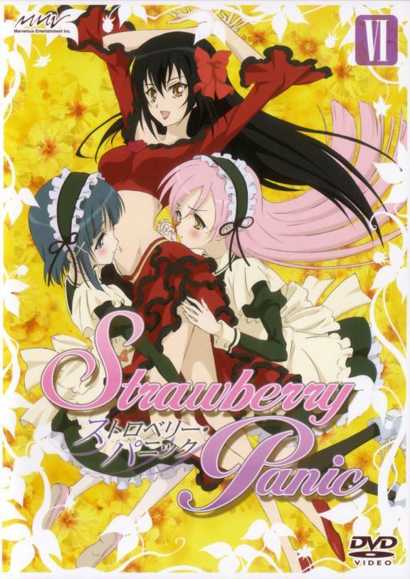 minamoto chikaru, okuwaka tsubomi, and tsukidate chiyo (strawberry panic!) drawn by numata_seiya