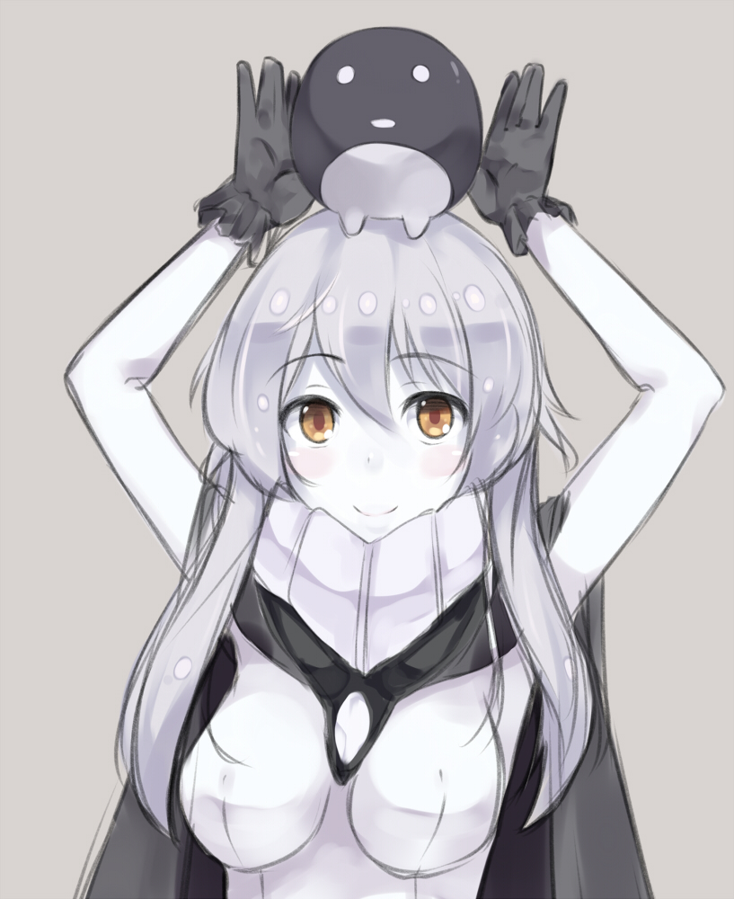 wo-class aircraft carrier, i-class destroyer, and kuchiku i-kyuu (kantai collection) drawn by hiiragi_hazime