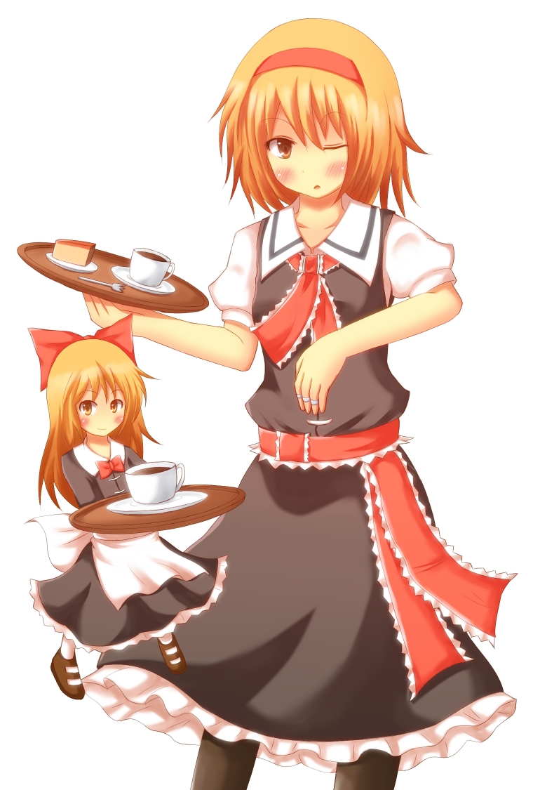 alice margatroid and shanghai doll (touhou) drawn by kokubun_(akikawaship)