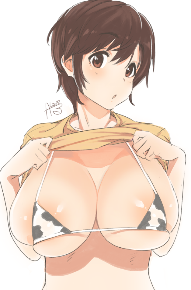 oikawa shizuku (idolmaster and 2 more) drawn by rkrk