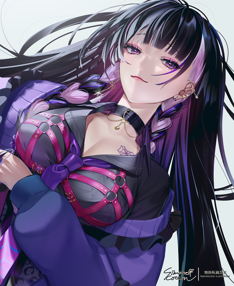 meloco kyoran (nijisanji and 1 more) drawn by simanerikotton