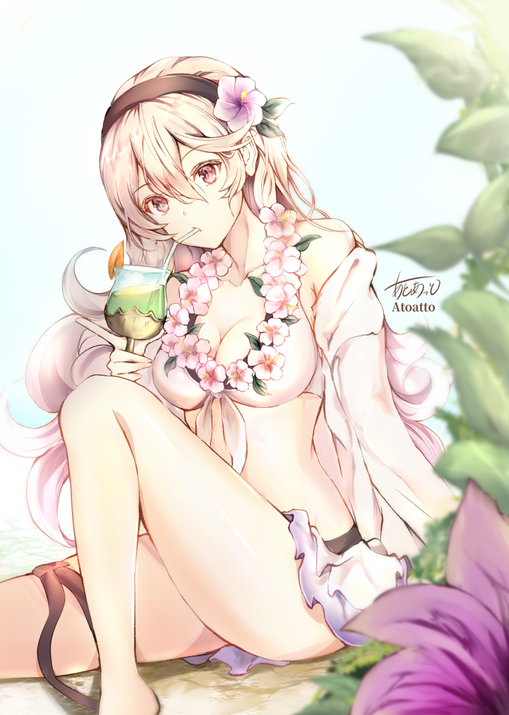 female corrin (fire emblem and 2 more) drawn by atoatto