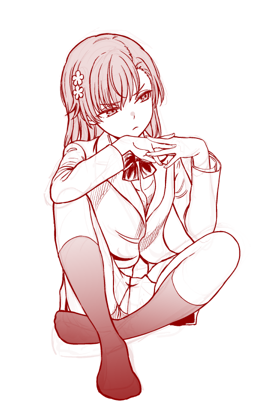 misaka mikoto (toaru majutsu no index and 1 more) drawn by nogi_yasuhito