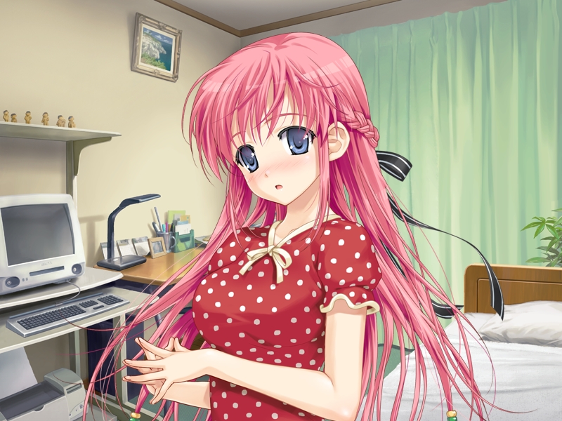 orifushi akina (kanojo x kanojo x kanojo) drawn by happoubi_jin