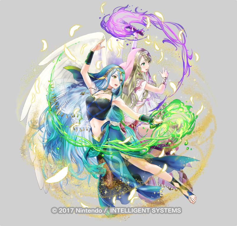 azura and leanne (fire emblem and 3 more) drawn by kaya8