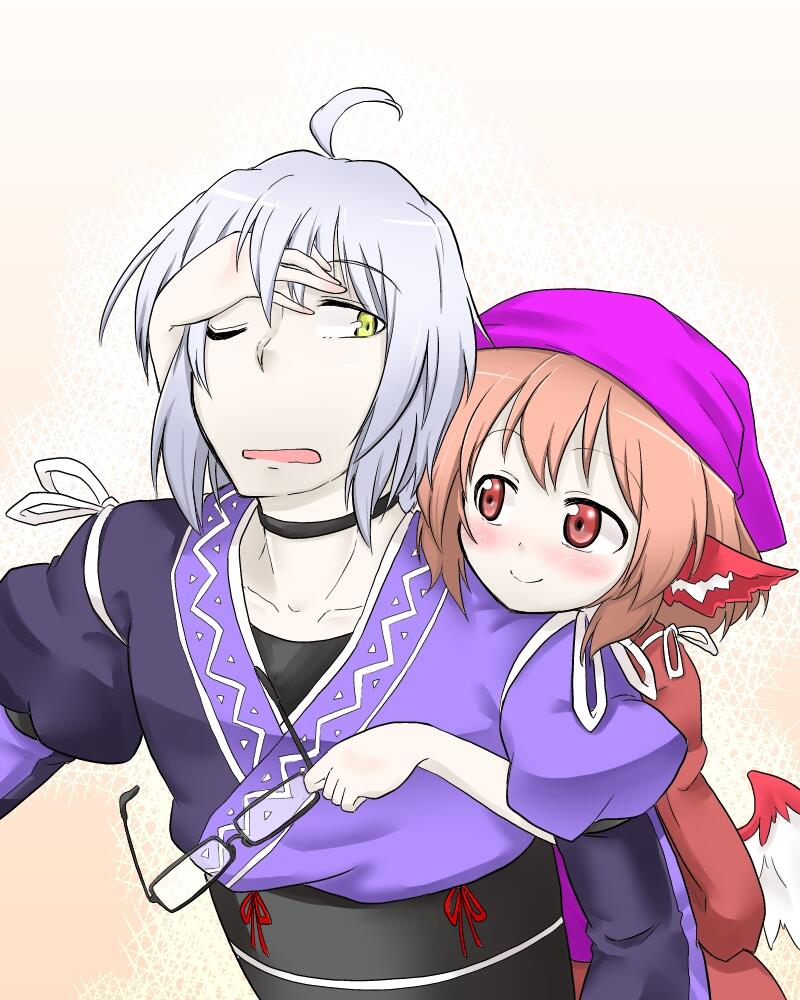 mystia lorelei, morichika rinnosuke, and okamisty (touhou) drawn by futa_(nabezoko)