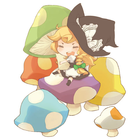 kirisame marisa (touhou and 1 more) drawn by mota