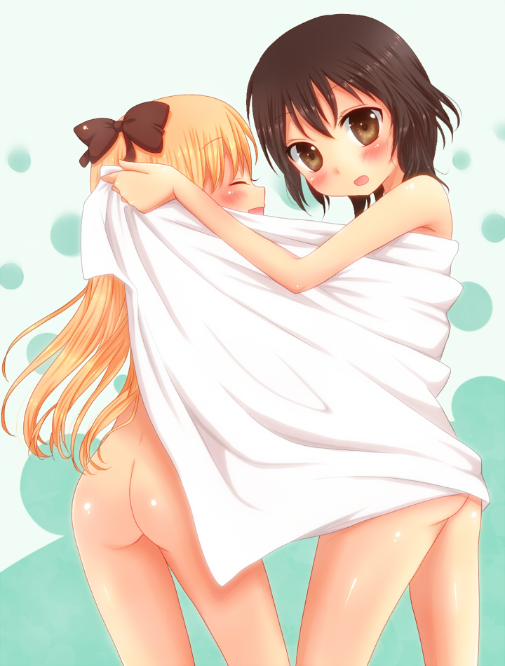 toshinou kyouko and funami yui (yuruyuri) drawn by sa_ioio