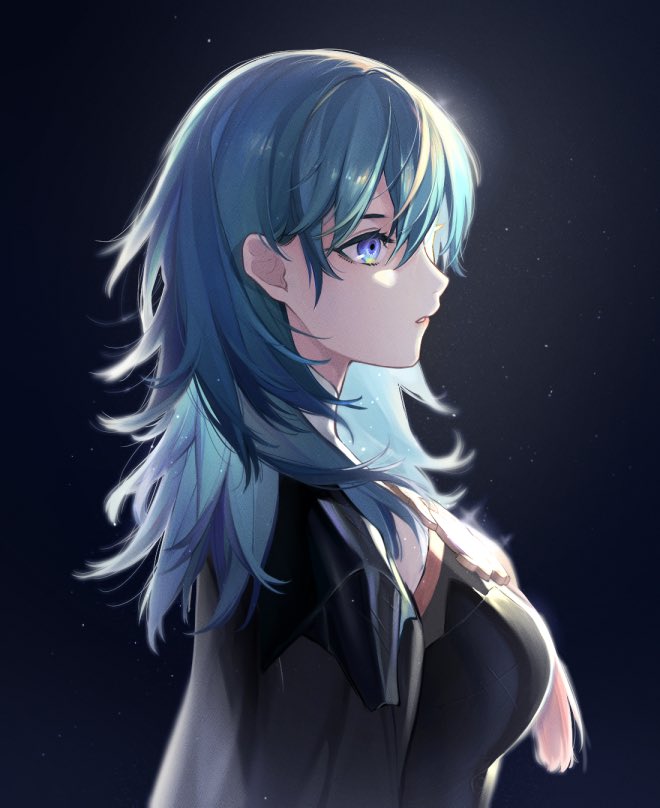 female byleth (fire emblem and 1 more) drawn by clovisxvii