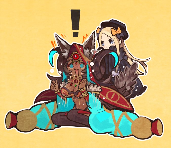 abigail williams and queen of sheba (fate and 1 more) drawn by hiko_(lg612)