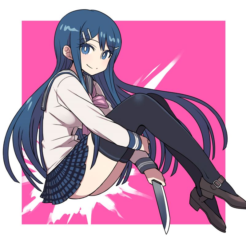 maizono sayaka (danganronpa and 1 more) drawn by chan_co