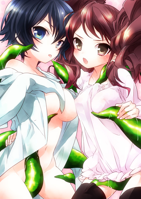 shirogane naoto and kujikawa rise (persona and 1 more) drawn by yurihara_aki