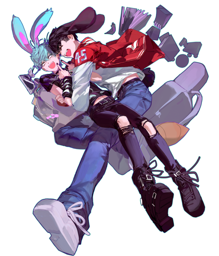 ivan and till (alien stage) drawn by 356migoro