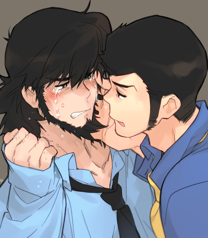 arsene lupin iii and jigen daisuke (lupin iii) drawn by toujou_sakana