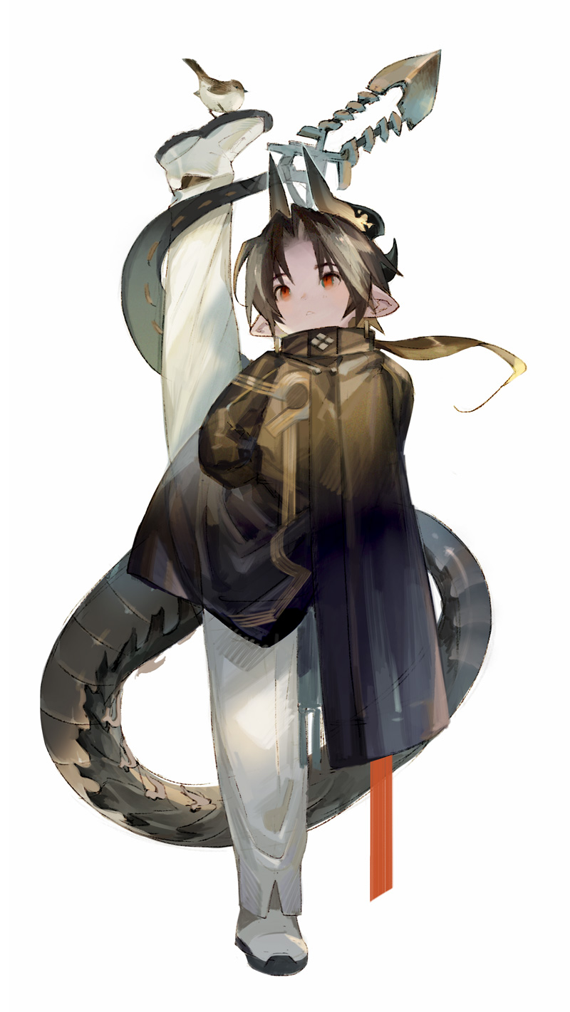 chongyue (arknights and 2 more) drawn by xioiri