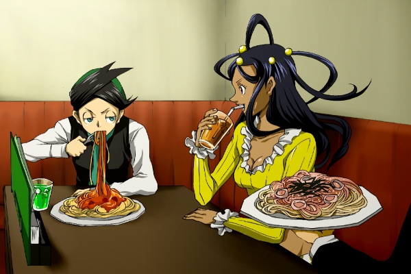 thorton and dahlia (pokemon and 2 more) drawn by hirococo