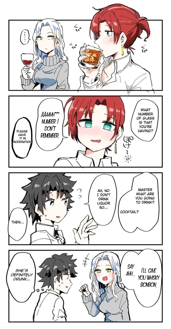 fujimaru ritsuka, boudica, and carmilla (fate and 1 more) drawn by sakeno_rarukan