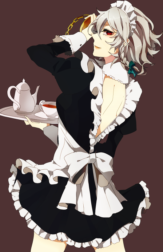 izayoi sakuya (touhou) drawn by neko-san_(dim.dream)