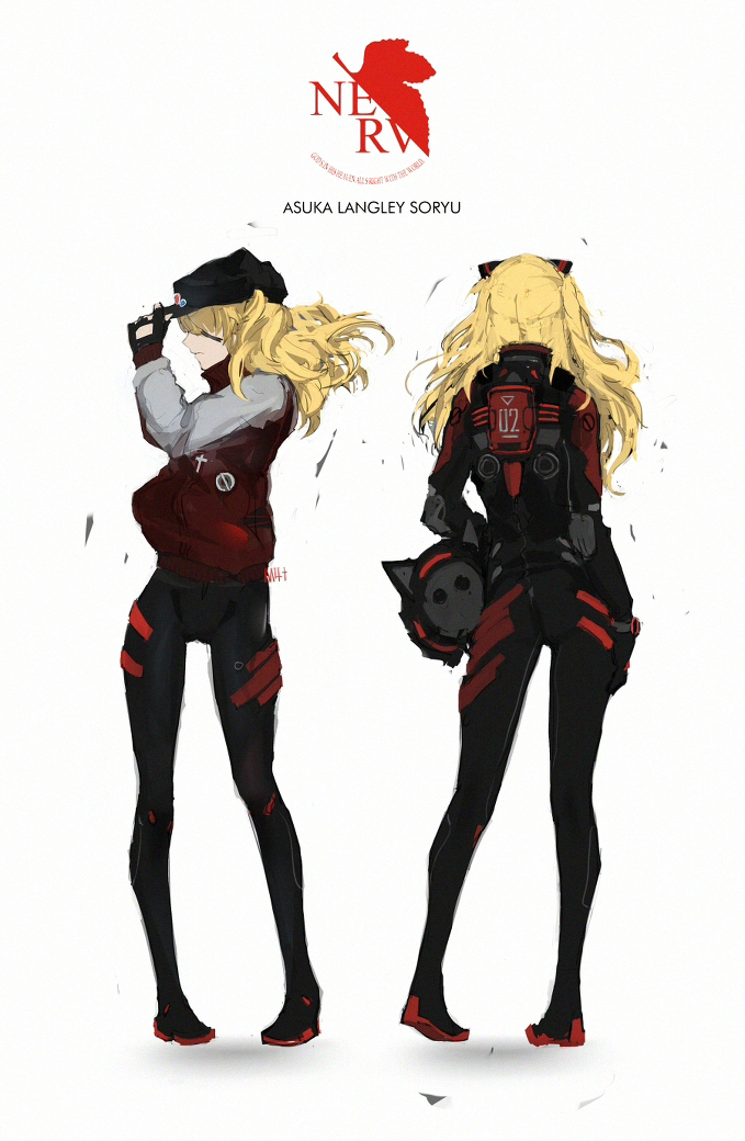 souryuu asuka langley (neon genesis evangelion and 2 more) drawn by miv4t