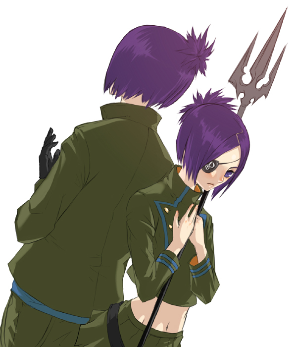 chrome dokuro and rokudou mukuro (katekyo hitman reborn!) drawn by nidy