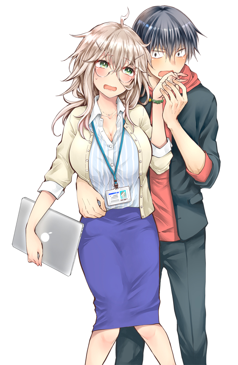 hoshi natsuki and shindou eruko (shingeki no eroko-san) drawn by ubizo