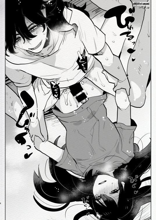yonagi kei and myoujin araya (act-age) drawn by aimaitei_umami