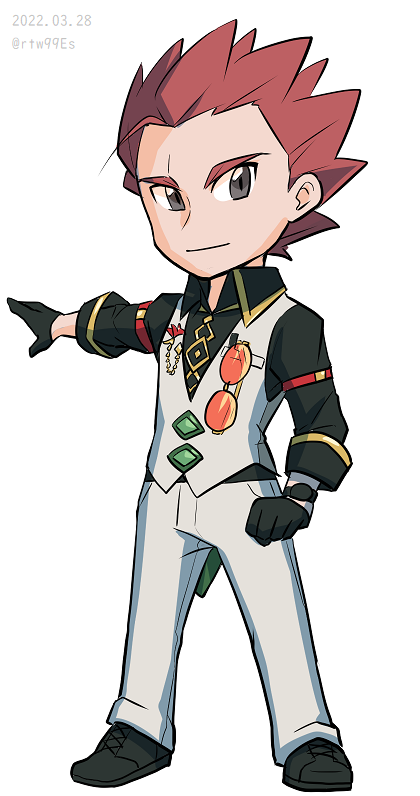lance and raihan (pokemon and 2 more) drawn by ratowa