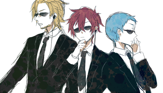 asbel lhant, hubert ozwell, and malik caesars (tales of and 1 more) drawn by shigure_wasa